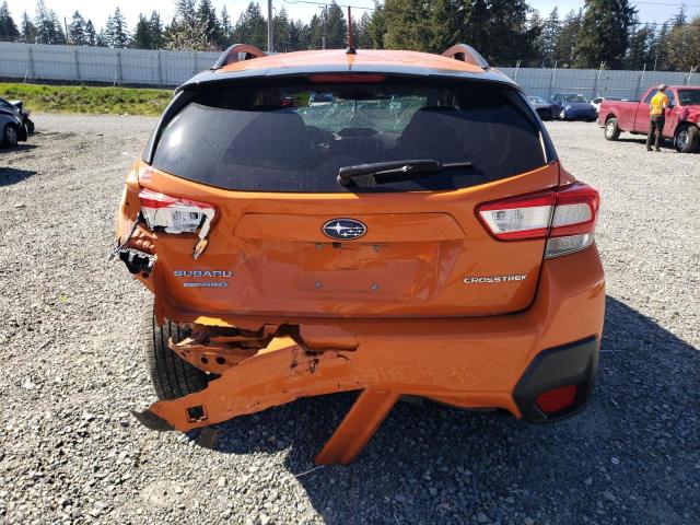 JF2GTAAC7JH291234 - 2018 SUBARU CROSSTREK ORANGE photo 6