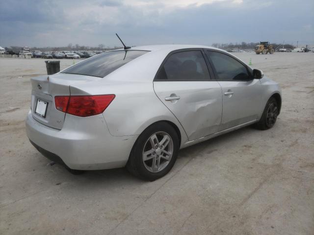 KNAFU4A21B5368163 - 2011 KIA FORTE EX SILVER photo 3