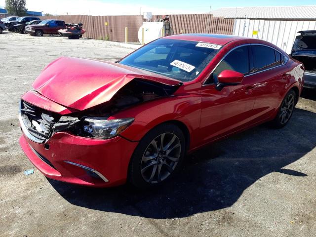 JM1GL1X50H1121811 - 2017 MAZDA 6 GRAND TOURING RED photo 1