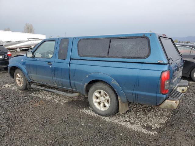 1N6DD26S51C310099 - 2001 NISSAN FRONTIER KING CAB XE BLUE photo 2