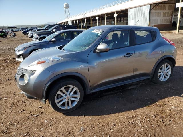 JN8AF5MV2DT224823 - 2013 NISSAN JUKE S GRAY photo 1