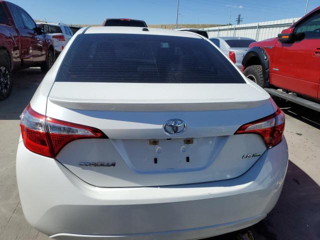 5YFBPRHE1EP147210 - 2014 TOYOTA COROLLA ECO WHITE photo 6