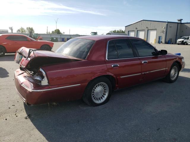 2MEFM75W2YX656569 - 2000 MERCURY GRAND MARQ LS RED photo 3