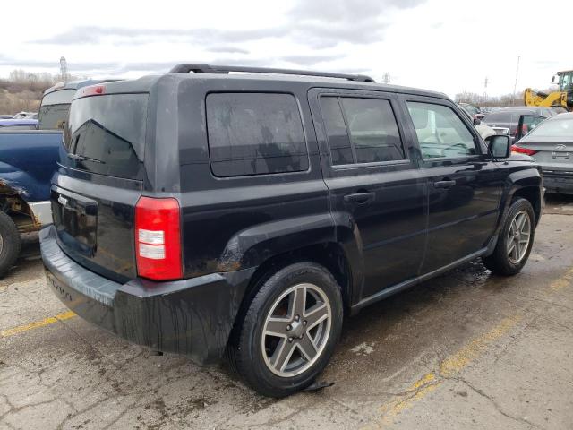 1J8FF28W58D778417 - 2008 JEEP PATRIOT SPORT BLACK photo 3