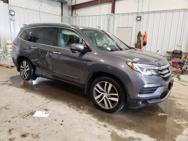 5FNYF6H9XGB087568 - 2016 HONDA PILOT TOURING GRAY photo 4