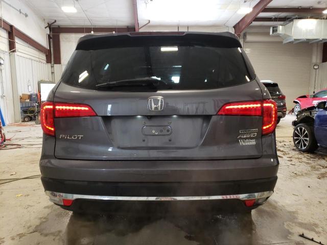 5FNYF6H9XGB087568 - 2016 HONDA PILOT TOURING GRAY photo 6