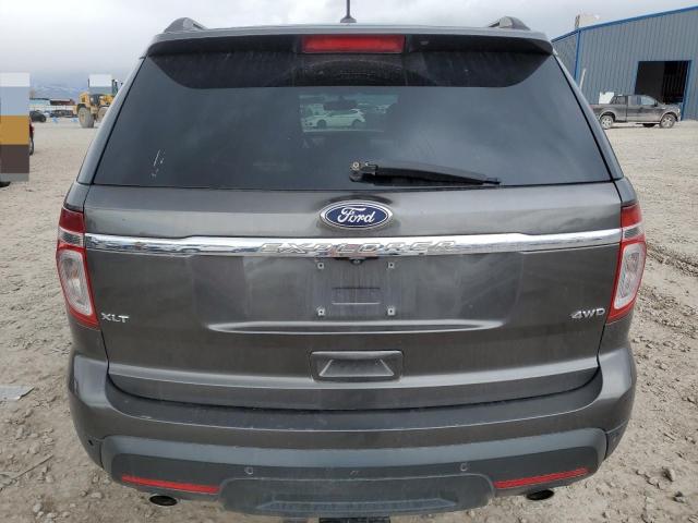 1FM5K8D88FGB50688 - 2015 FORD EXPLORER XLT BLACK photo 6