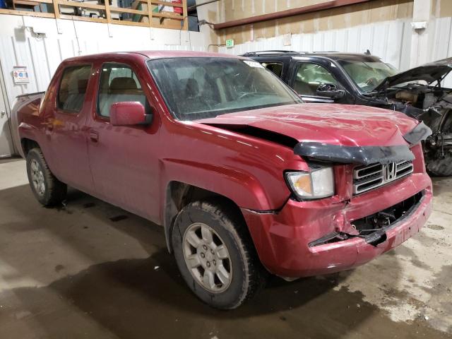 2HJYK16496H501515 - 2006 HONDA RIDGELINE RTS BURGUNDY photo 4