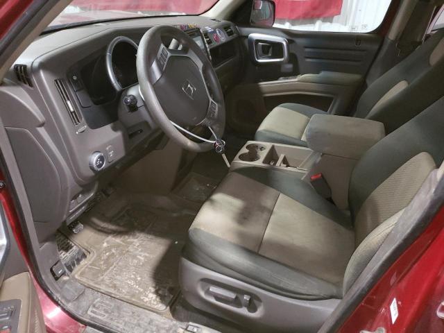 2HJYK16496H501515 - 2006 HONDA RIDGELINE RTS BURGUNDY photo 7