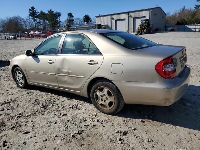 4T1BF32K43U557428 - 2003 TOYOTA CAMRY LE TAN photo 2