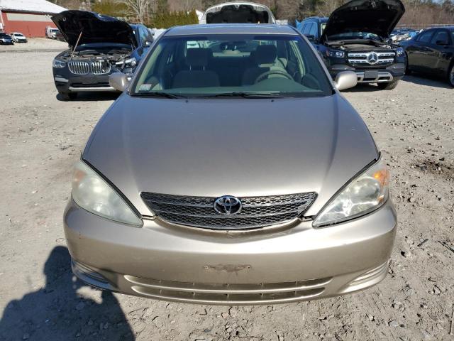 4T1BF32K43U557428 - 2003 TOYOTA CAMRY LE TAN photo 5