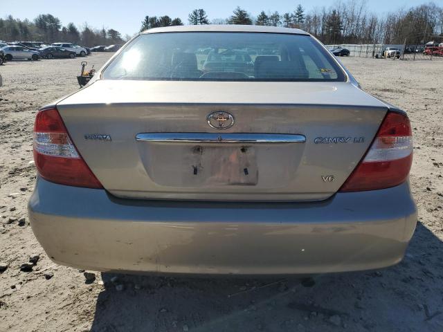 4T1BF32K43U557428 - 2003 TOYOTA CAMRY LE TAN photo 6