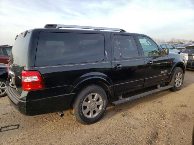 1FMFK20548LA00441 - 2008 FORD EXPEDITION EL LIMITED BLACK photo 3