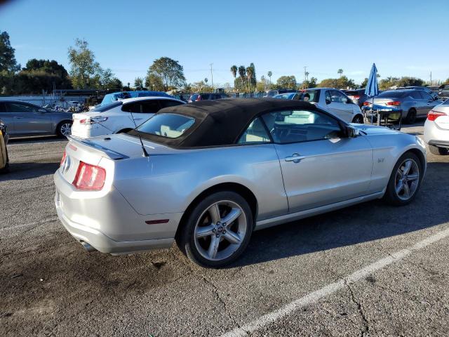 1ZVBP8FH1A5112386 - 2010 FORD MUSTANG GT SILVER photo 3