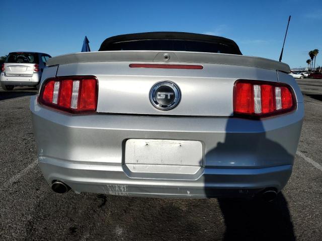 1ZVBP8FH1A5112386 - 2010 FORD MUSTANG GT SILVER photo 6