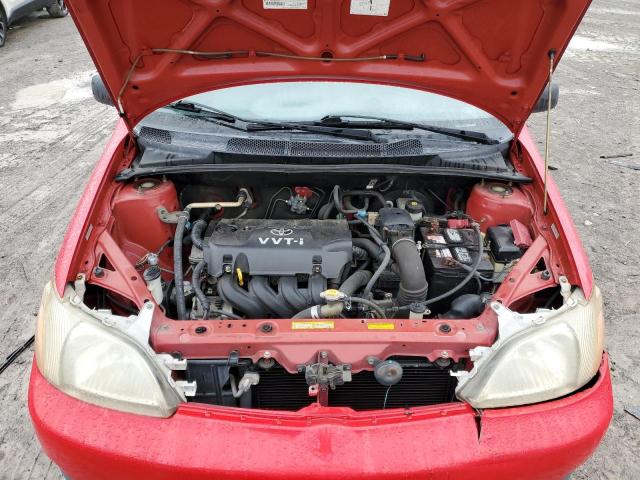 JTDBT123720241831 - 2002 TOYOTA ECHO RED photo 11