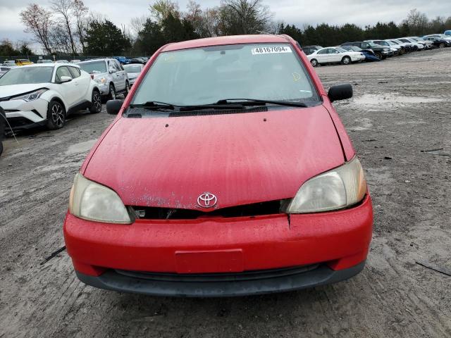 JTDBT123720241831 - 2002 TOYOTA ECHO RED photo 5