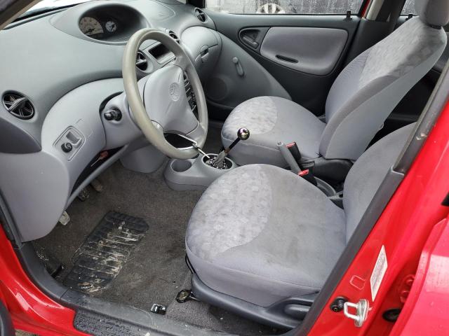 JTDBT123720241831 - 2002 TOYOTA ECHO RED photo 7