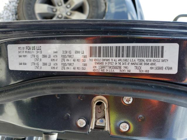 1C6RR7TT0KS566296 - 2019 RAM 1500 CLASS SLT Mavi foto 12