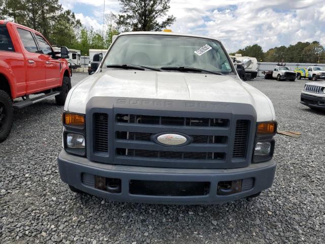 1FDWF30548EC21326 - 2008 FORD F350 SRW SUPER DUTY WHITE photo 5