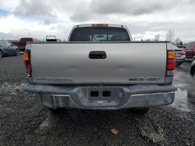 5TBBT44102S238756 - 2002 TOYOTA TUNDRA ACCESS CAB ვერცხლისფერი ფოტო 6