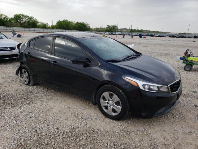 3KPFK4A70JE170455 - 2018 KIA FORTE LX BLACK photo 4