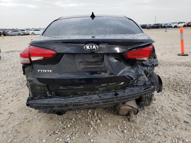 3KPFK4A70JE170455 - 2018 KIA FORTE LX BLACK photo 6