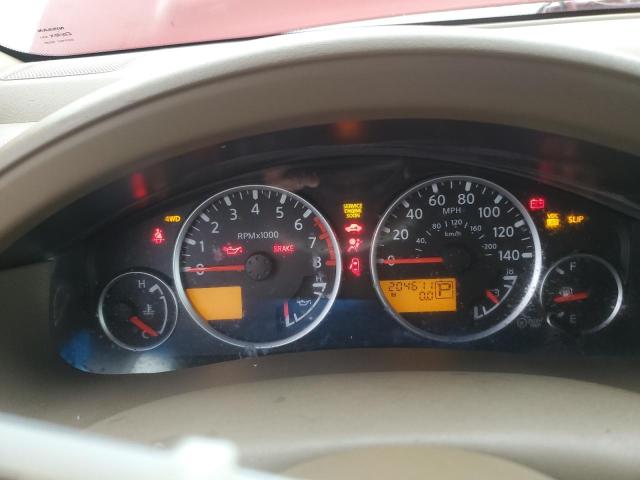 5N1AR18W17C648945 - 2007 NISSAN PATHFINDER LE 红色 照片 9