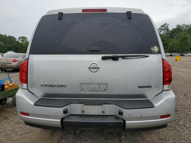 5N1BA0ND6FN608212 - 2015 NISSAN ARMADA SV SILVER photo 6