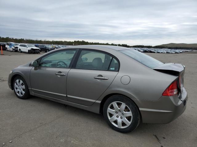 1HGFA16527L016744 - 2007 HONDA CIVIC LX GRAY photo 2