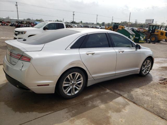3LN6L2G93DR827056 - 2013 LINCOLN MKZ SILVER photo 3
