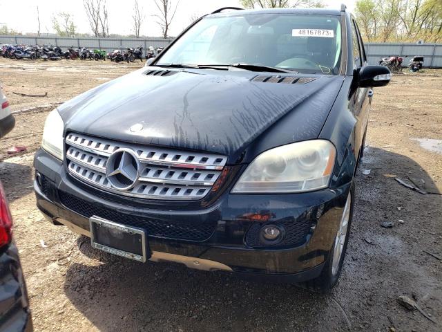 4JGBB75E77A161607 - 2007 MERCEDES-BENZ ML 500 BLACK photo 5