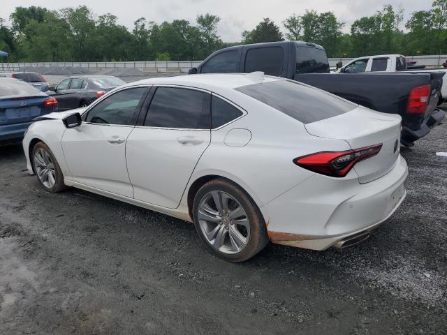 19UUB5F41MA008113 - 2021 ACURA TLX TECHNOLOGY WHITE photo 2