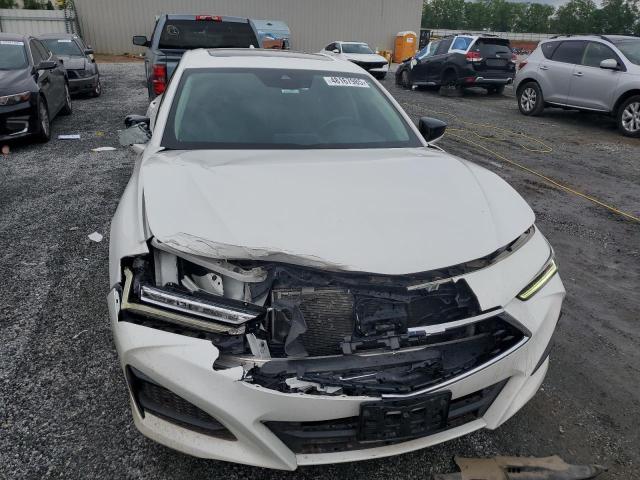 19UUB5F41MA008113 - 2021 ACURA TLX TECHNOLOGY WHITE photo 5