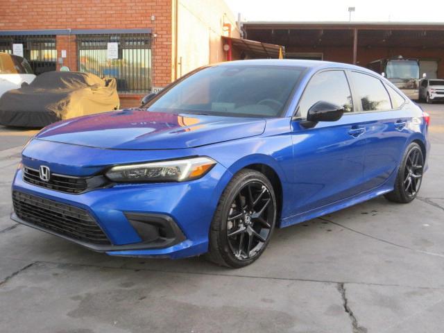 2HGFE2F51PH512092 - 2023 HONDA CIVIC SPORT ლურჯი ფოტო 2