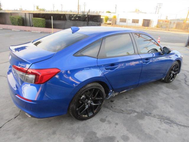 2HGFE2F51PH512092 - 2023 HONDA CIVIC SPORT BLUE photo 4