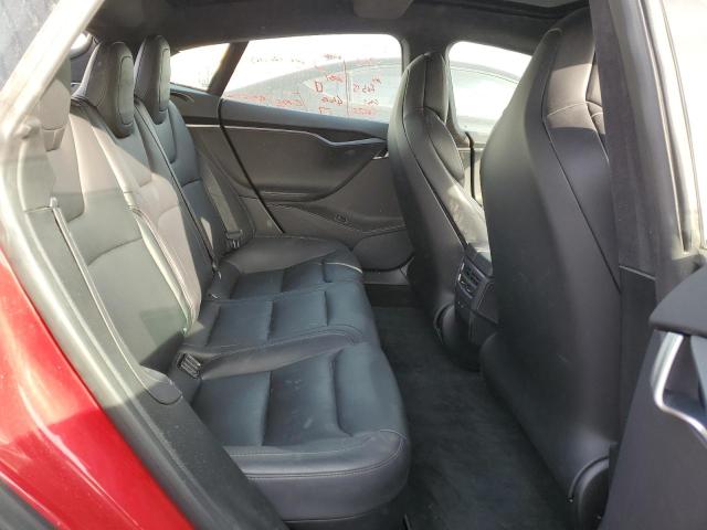 5YJSA1E2XJF276565 - 2018 TESLA MODEL S RED photo 10