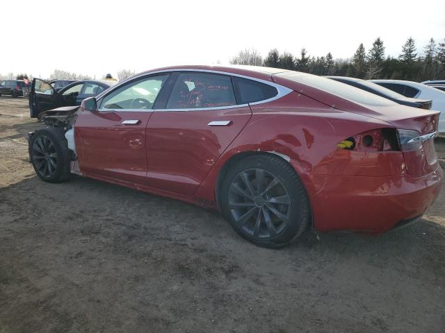 5YJSA1E2XJF276565 - 2018 TESLA MODEL S RED photo 2