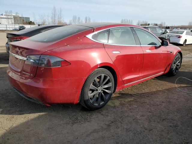 5YJSA1E2XJF276565 - 2018 TESLA MODEL S RED photo 3