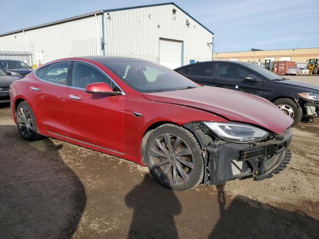 5YJSA1E2XJF276565 - 2018 TESLA MODEL S RED photo 4