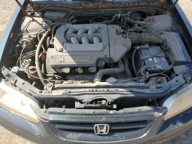 1HGCG22581A025609 - 2001 HONDA ACCORD EX GREEN photo 11