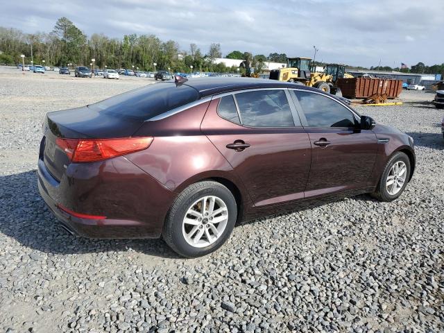 KNAGM4A70B5123533 - 2011 KIA OPTIMA LX BURGUNDY photo 3