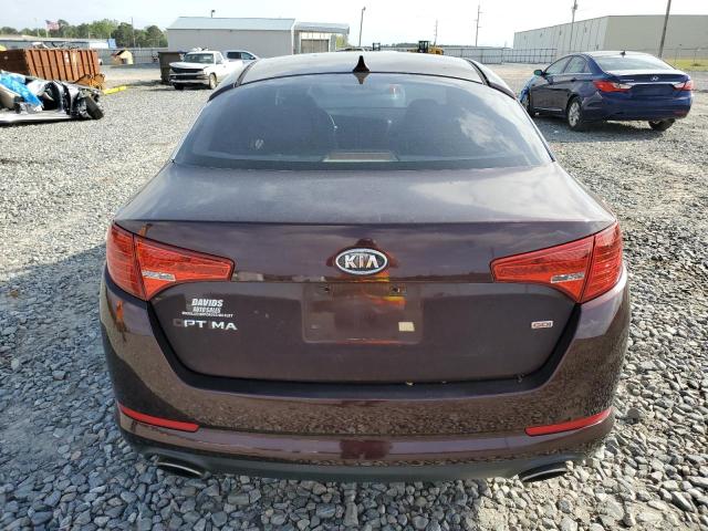 KNAGM4A70B5123533 - 2011 KIA OPTIMA LX BURGUNDY photo 6