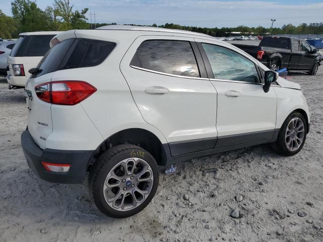 MAJ6S3KL6KC267728 - 2019 FORD ECOSPORT TITANIUM WHITE photo 3