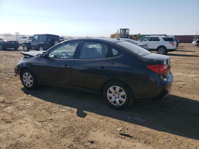 KMHDU46D28U516836 - 2008 HYUNDAI ELANTRA GLS BLACK photo 2