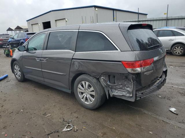 5FNRL5H67EB134842 - 2014 HONDA ODYSSEY EXL GRAY photo 2