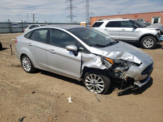 3FADP4BJ8EM205506 - 2014 FORD FIESTA SE SILVER photo 4