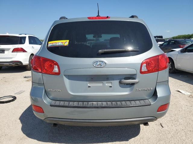 5NMSG13D39H327501 - 2009 HYUNDAI SANTA FE GLS BLUE photo 6