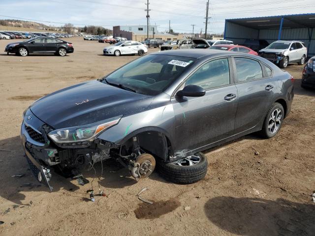 3KPF24AD7KE040597 - 2019 KIA FORTE FE GRAY photo 1