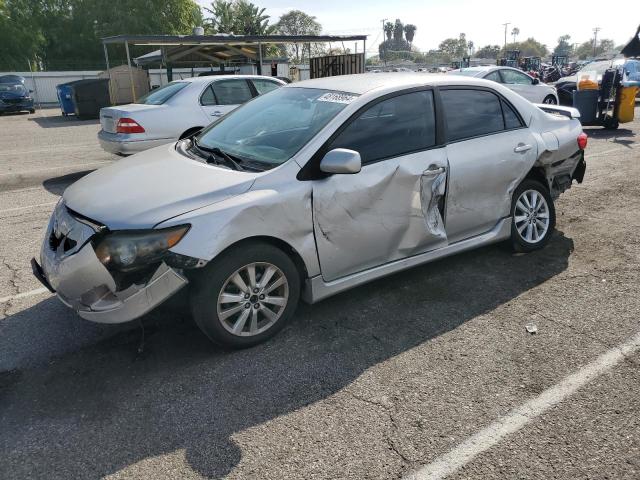 2T1BU4EE4AC476803 - 2010 TOYOTA COROLLA BASE SILVER photo 1